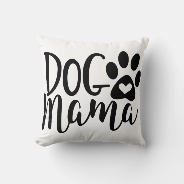 Hund temat tass tryckt kaffe mugg kudde (Framsida)