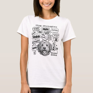 Hund Thoughts - Goldendoodle T Shirt