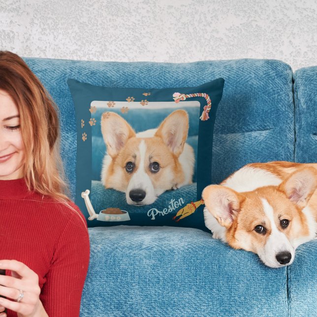 Hund-tillbehör Foto Ram Kudde (Skapare uppladdad)