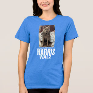 Hund Toppen Heros for Harris/Walz backtype T Shirt