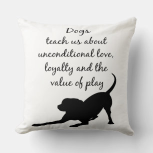 Hund Totem Animal Spirit Guide T-Shirt Hund Logoty Kudde