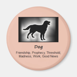 Hund totem Animal Spirit: Magnet