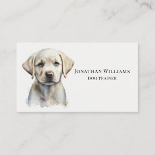 Hund Trainer Behaviorist Obedience Trainer Visitkort