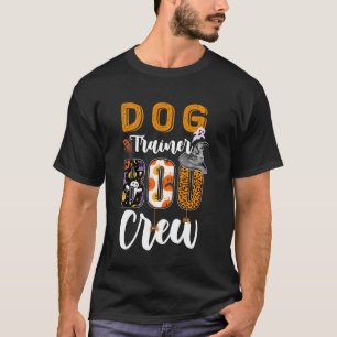 Hund Trainer Boo Crew Ghost Funny Halloween Matchi T Shirt