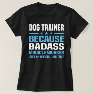 Hund Trainer T Shirt