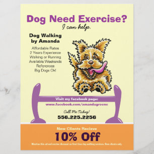 Hund Trainer Training Active Terrier Coupon AD Reklamblad
