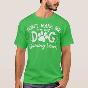 Hund Training Hundälskares Pet Hundar Trainer T Shirt