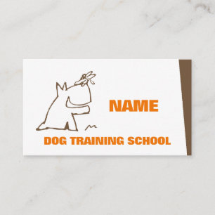 Hund Training School Visitkort