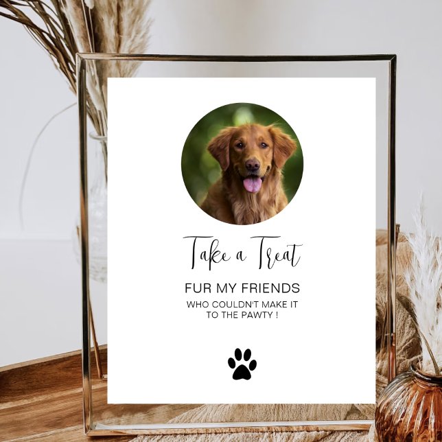 Hund Treat Wedor Favor Biscuit Pub Pet Treat Poster (Skapare uppladdad)