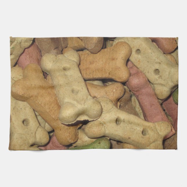 Hund Treats Kitchen Towel Kökshandduk (Horisontell)