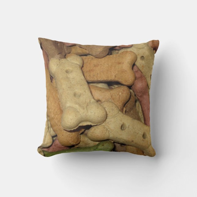 Hund Treats Pillow Kudde (Framsida)