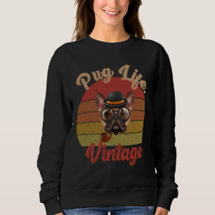 hund tröja, skjorta, pug pappa, pug mamma-skjorta, t shirt