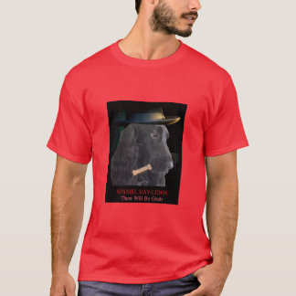 Hund tröja: SPANIELEN Dag-Lewis som ska där, är Tee Shirt