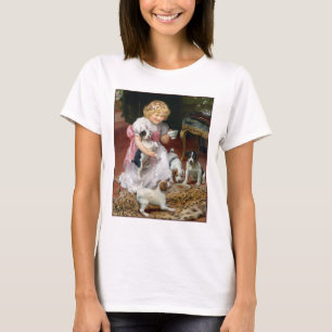 Hund tröja: Tea Time för foxterriervalpar Tee Shirt