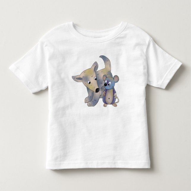 Hund und Maus T Shirt (Framsida)