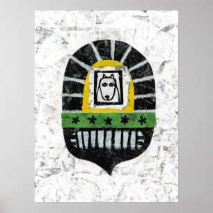 Hund under Bryggan Poster väggkonst