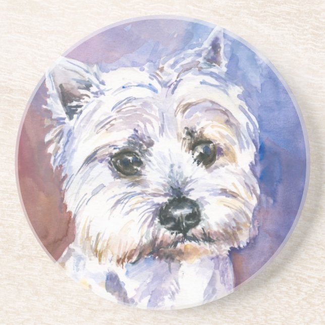 Hund Underlägg Sandsten (Framsidan)