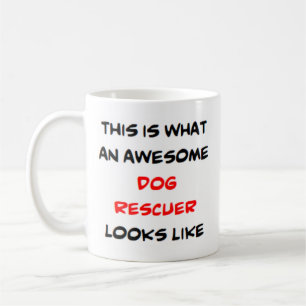 hund undsättning, fantastisk kaffemugg