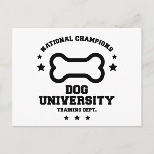 Hund Universiteten Vykort