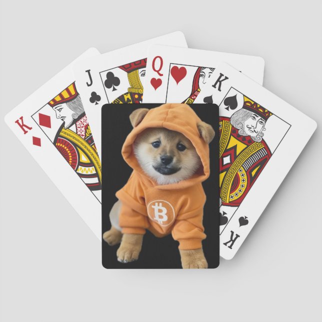 HUND uppspelningskort Casinokort (Baksidan)