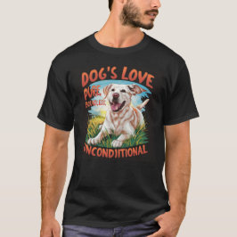 Hund utan villkor för Kärlek T Shirt