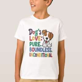 Hund utan villkor för Kärlek T Shirt