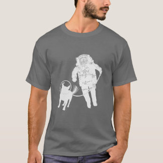 Hund- utrymme går t-shirt