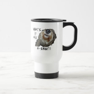 Hund "VAD ÄR DET?" Resemugg