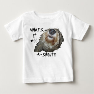 Hund "VAD ÄR DET?" Spädbarn Tee