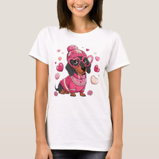 Hund Valentine T Shirt
