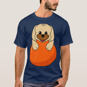 Hund-valp med ballon t shirt