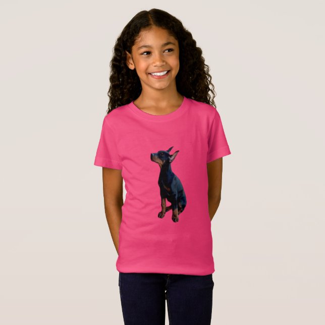 hund valp t shirt (Hel framsida)