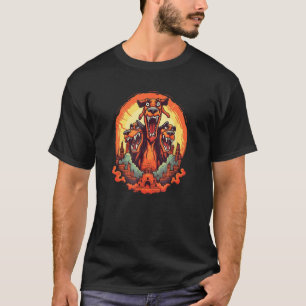 Hund Varg Werevarg Cerberus Höllen Mythos Mytic T Shirt