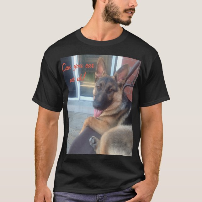 Hund värld t shirt (Framsida)
