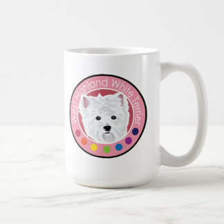 Hund Väster Highland white skräcker Kaffemugg