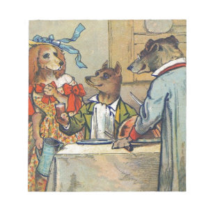 Hund Victorian Dinner Dress Doggy Anteckningsblock