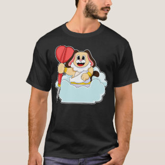 Hund vid Darts med Dart 1 T Shirt