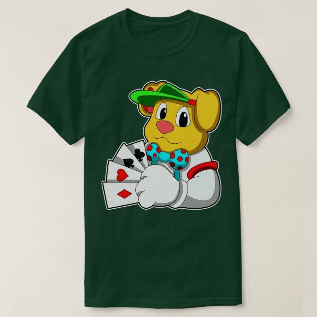 Hund vid ds t shirt (Design framsida)