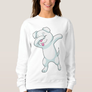 Hund vid Hip hop Dance Dab T Shirt