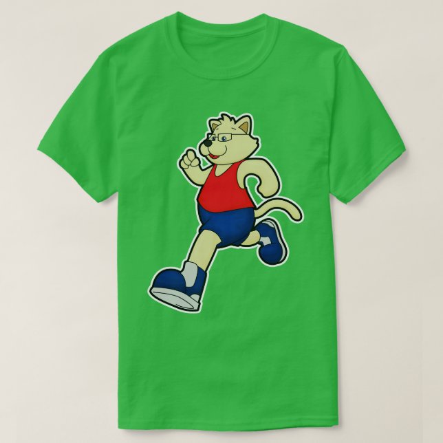 Hund vid körning med glas t shirt (Design framsida)