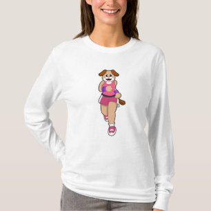 Hund vid körning t shirt