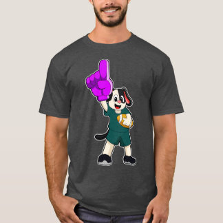 Hund vid sport t shirt