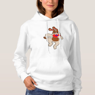 Hund vid uppspelning t shirt