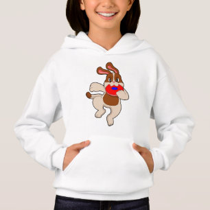 Hund vid uppspelning t shirt