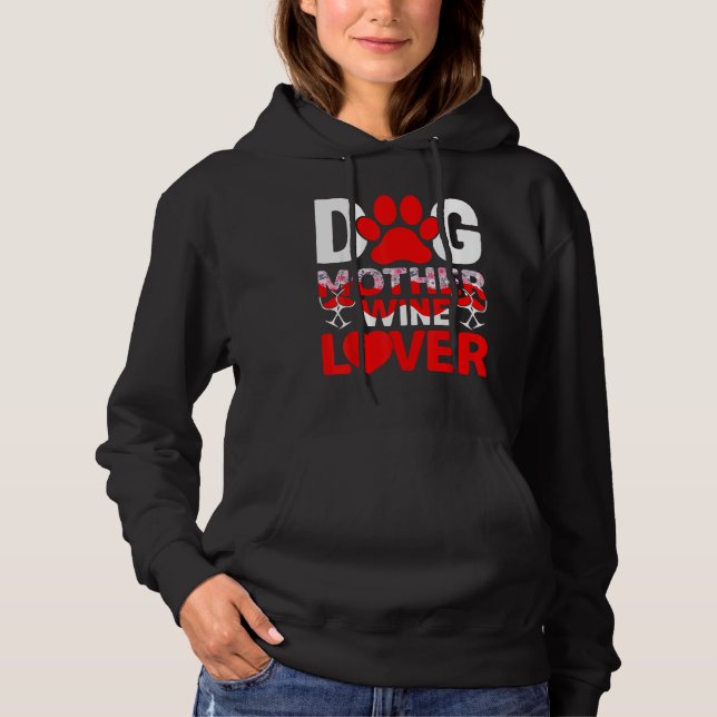 Hund Vin Funny Mors dag 1 T Shirt (Framsida)