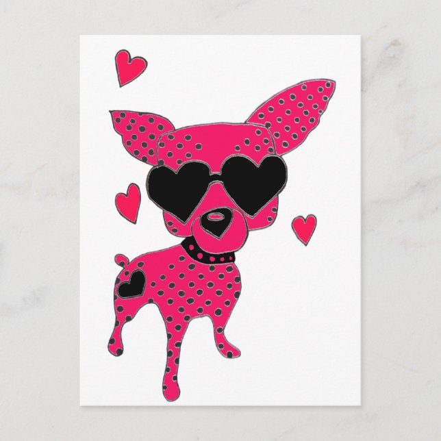 Hund Vykort (Framsida)