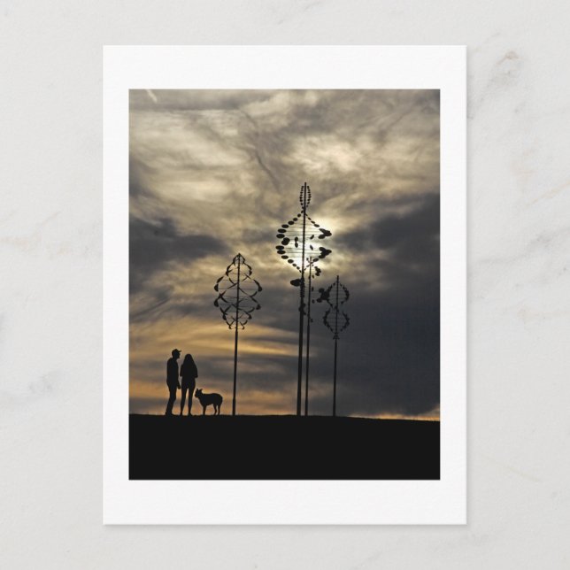 Hund vykort (Framsida)