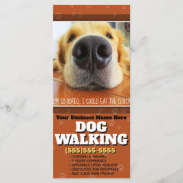 Hund Walking Anpassade Marknadsföring Reklam