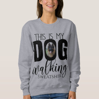 Hund Walking Anpassningsbar Photo T Shirt