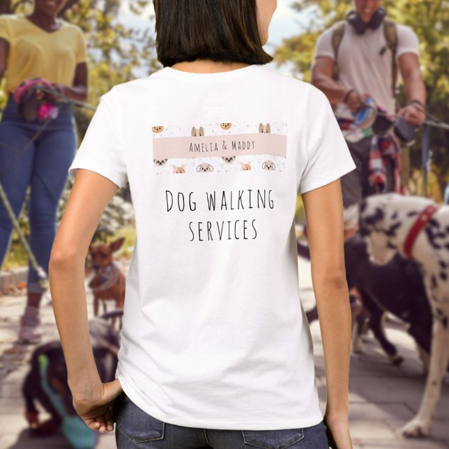 Hund Walking business - Young Entreprenuer T Shirt (Skapare uppladdad)